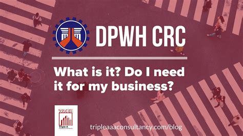 crc dpwh|DPWH Contractors' Profile Now Online .